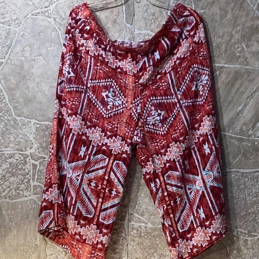 Cato Woman Wide Leg Capris. Aa4 - Picture 2 of 7
